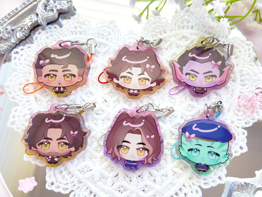 arcane gummy phone charms (1.5" acrylic)