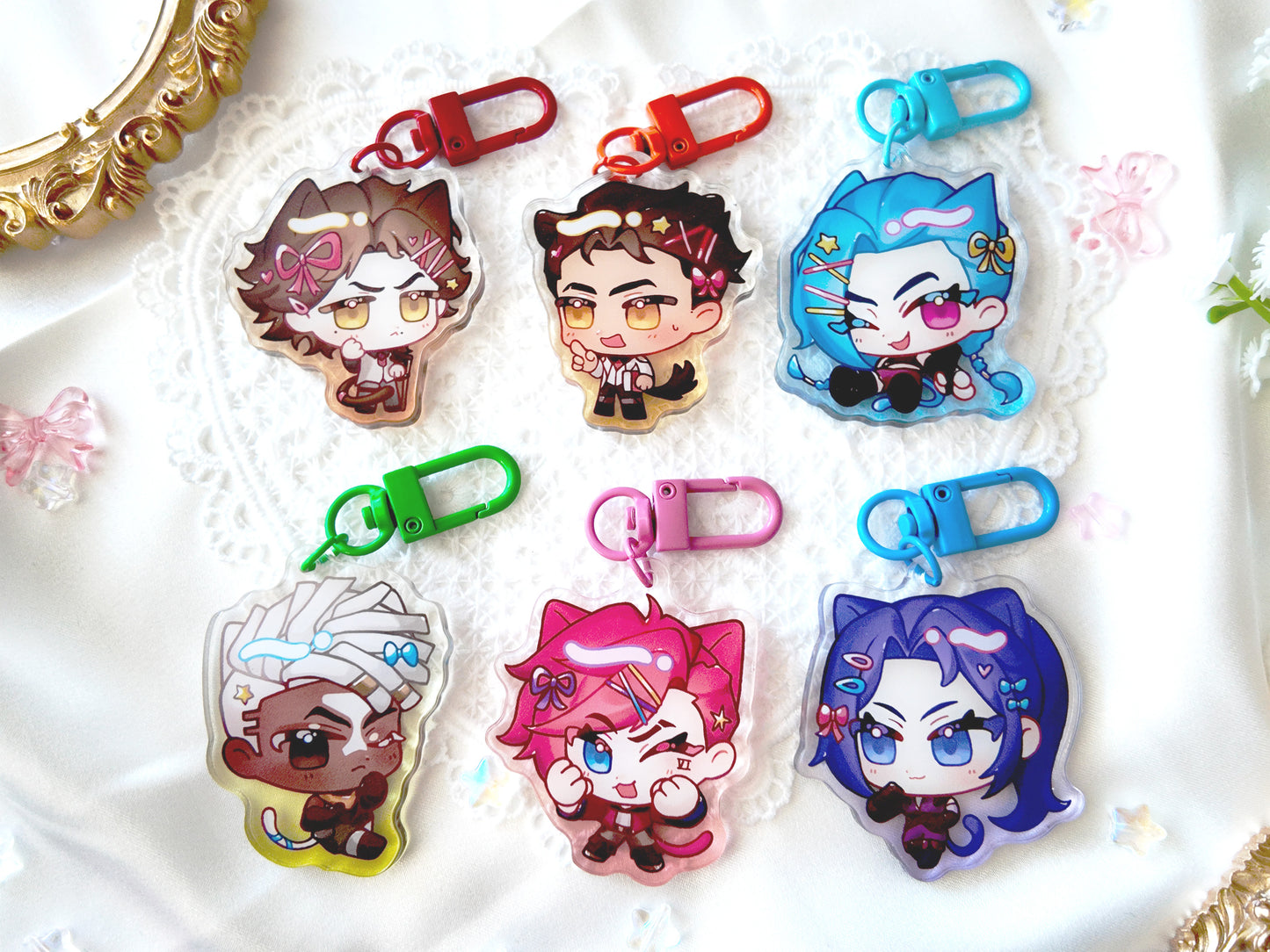 RESTOCKED! arcane cutie charms (2" acrylic)